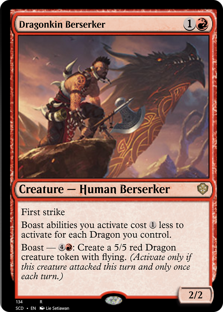 Dragonkin Berserker [Starter Commander Decks] | GrognardGamesBatavia