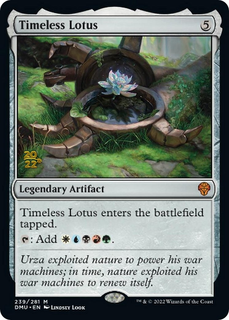 Timeless Lotus [Dominaria United Prerelease Promos] | GrognardGamesBatavia