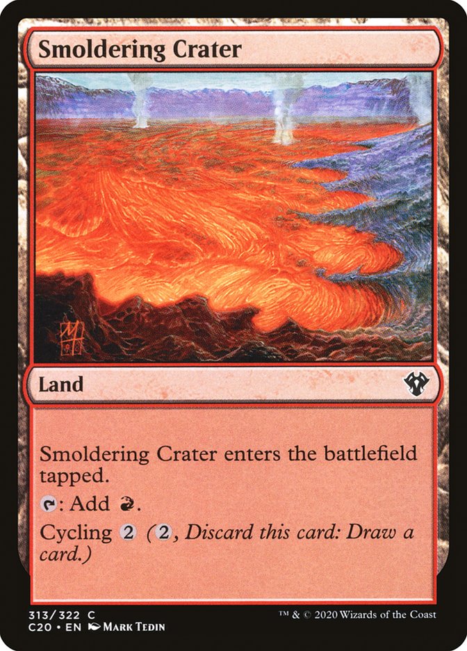 Smoldering Crater [Commander 2020] | GrognardGamesBatavia