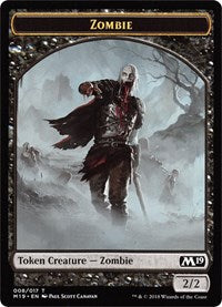 Zombie // Thopter Double-Sided Token (Game Night) [Core Set 2019 Tokens] | GrognardGamesBatavia