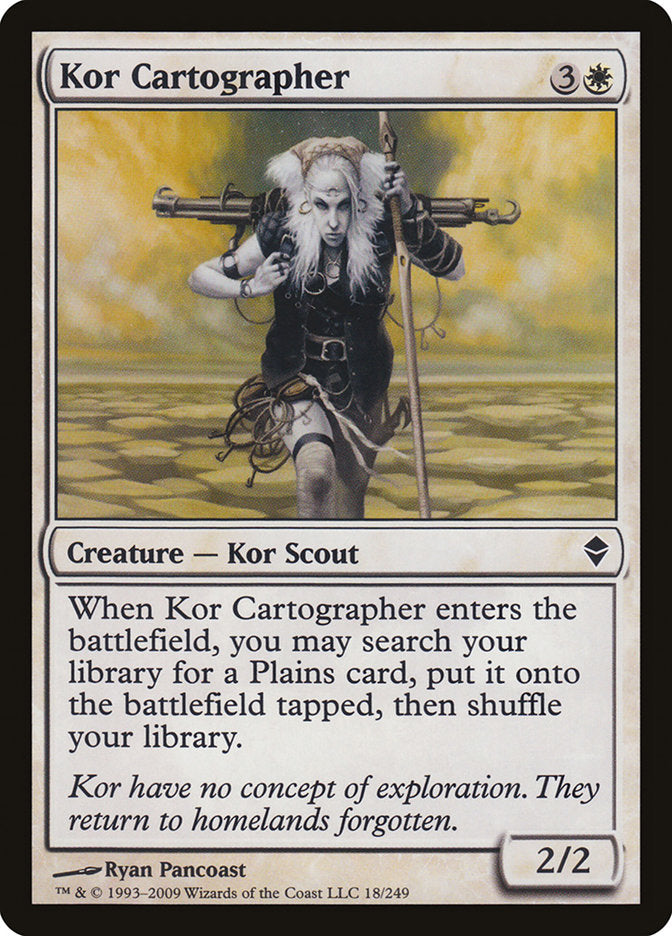 Kor Cartographer [Zendikar] | GrognardGamesBatavia