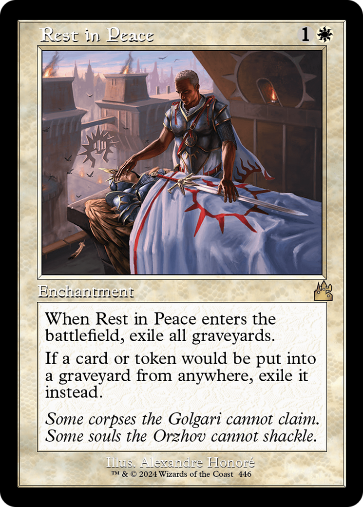 Rest in Peace (Retro Frame) [Ravnica Remastered] | GrognardGamesBatavia