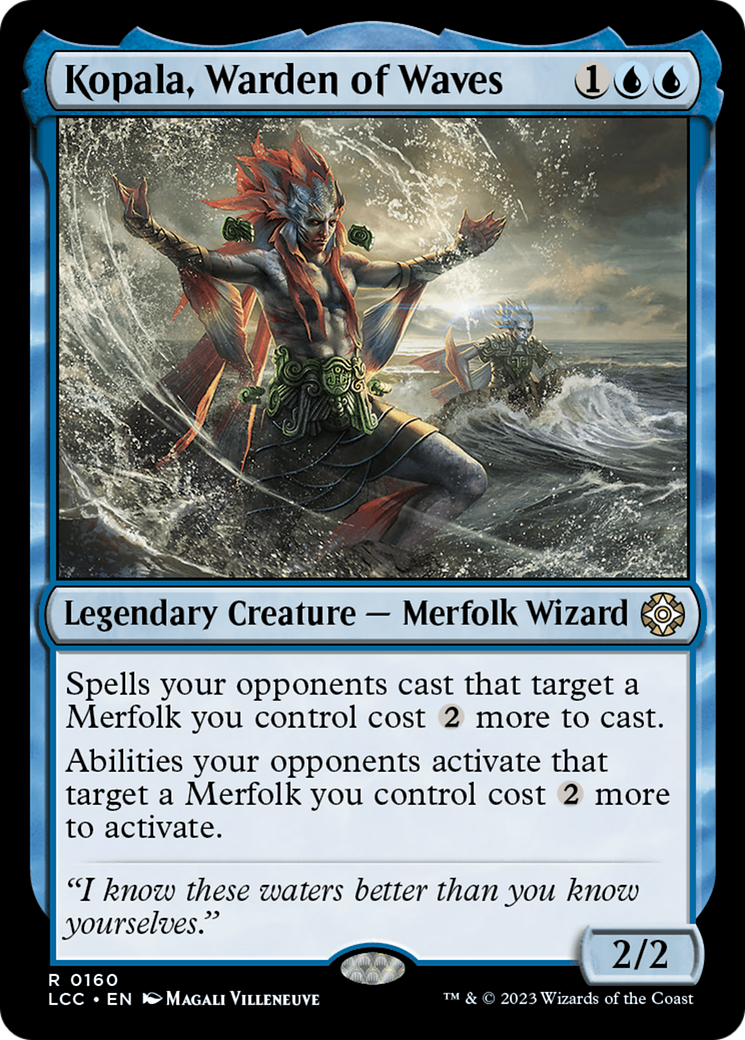 Kopala, Warden of Waves [The Lost Caverns of Ixalan Commander] | GrognardGamesBatavia