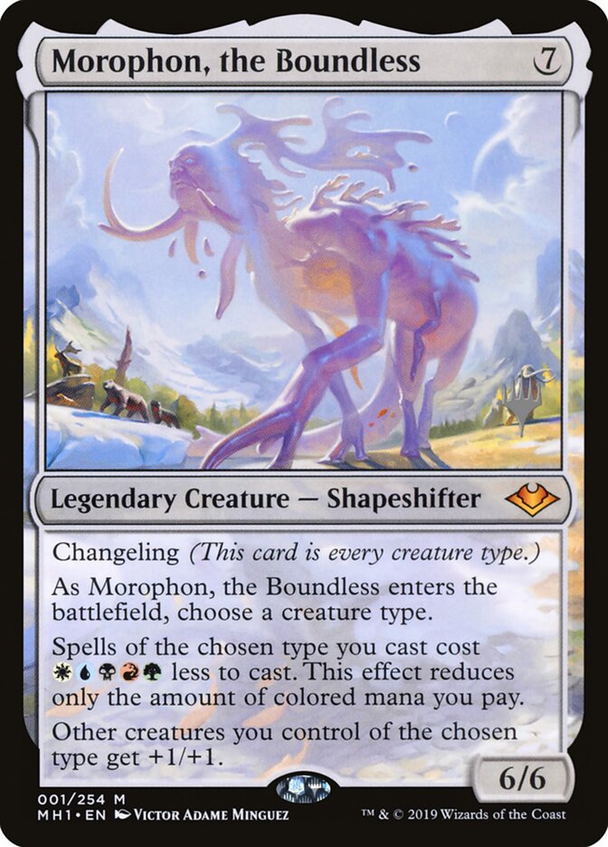 Morophon, the Boundless (Promo Pack) [Modern Horizons Promos] | GrognardGamesBatavia