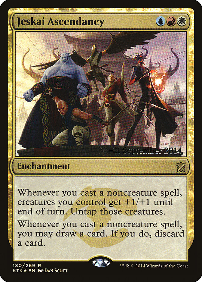 Jeskai Ascendancy [Khans of Tarkir Prerelease Promos] | GrognardGamesBatavia