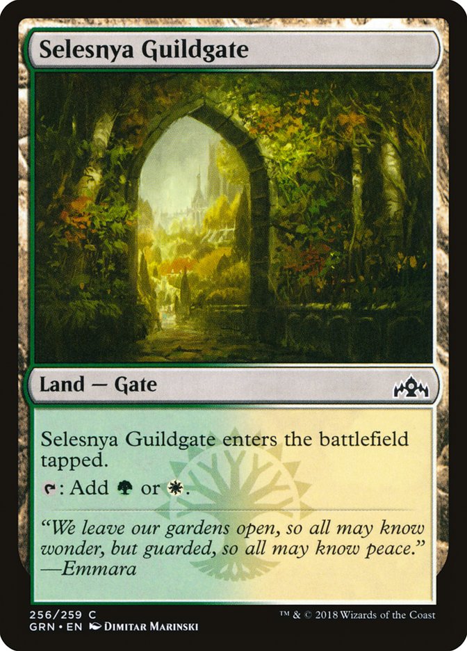 Selesnya Guildgate (256/259) [Guilds of Ravnica] | GrognardGamesBatavia