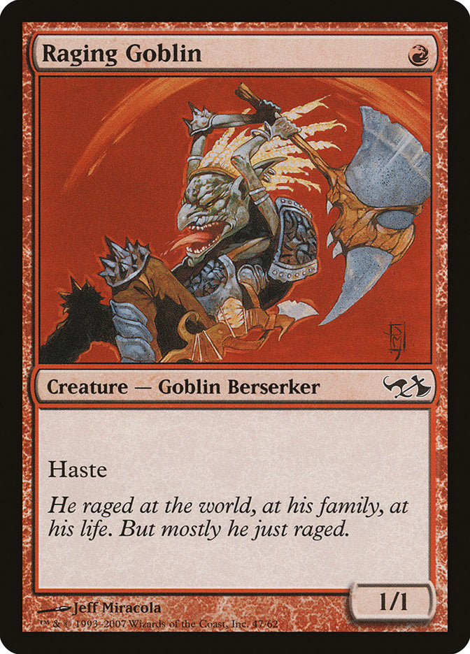 Raging Goblin [Duel Decks: Elves vs. Goblins] | GrognardGamesBatavia