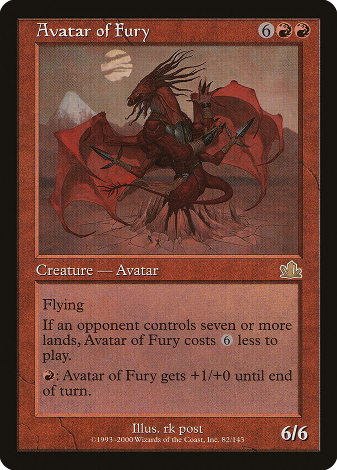 Avatar of Fury [Prophecy] | GrognardGamesBatavia
