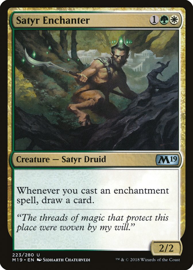 Satyr Enchanter [Core Set 2019] | GrognardGamesBatavia