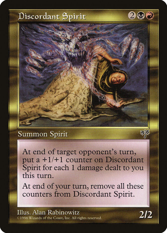 Discordant Spirit [Mirage] | GrognardGamesBatavia