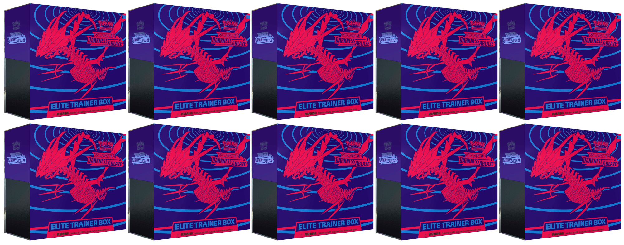 Sword & Shield: Darkness Ablaze - Elite Trainer Box Case | GrognardGamesBatavia