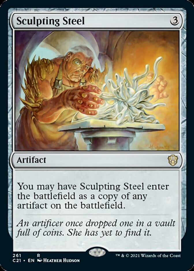 Sculpting Steel [Commander 2021] | GrognardGamesBatavia