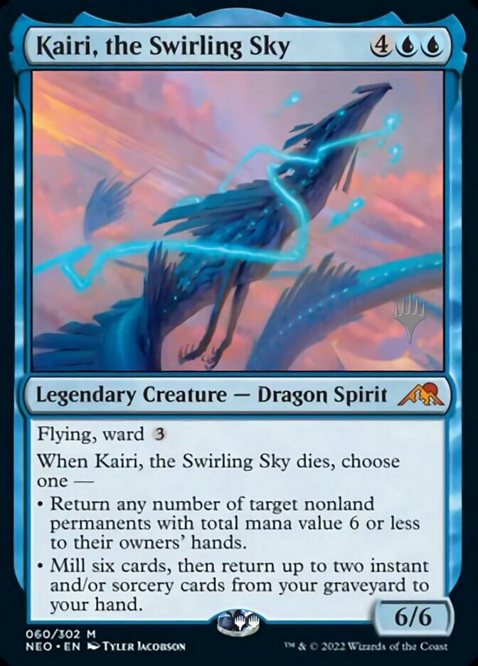 Kairi, the Swirling Sky (Promo Pack) [Kamigawa: Neon Dynasty Promos] | GrognardGamesBatavia