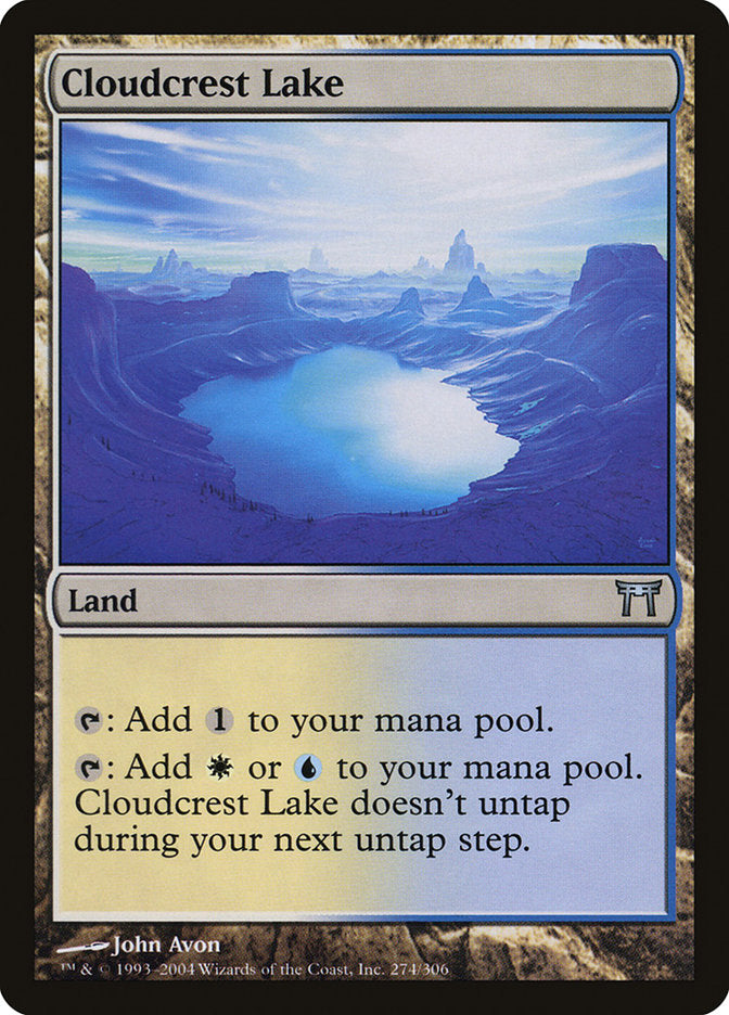 Cloudcrest Lake [Champions of Kamigawa] | GrognardGamesBatavia