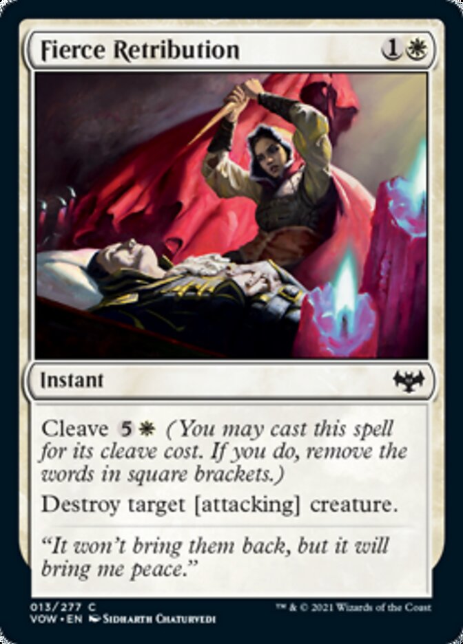 Fierce Retribution [Innistrad: Crimson Vow] | GrognardGamesBatavia