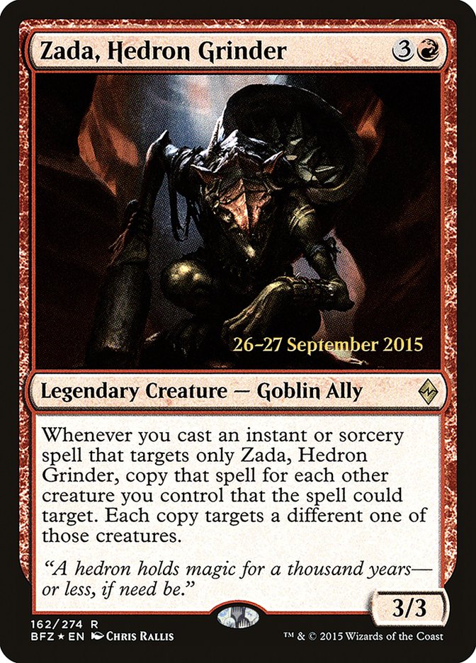 Zada, Hedron Grinder [Battle for Zendikar Prerelease Promos] | GrognardGamesBatavia