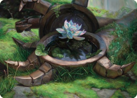 Timeless Lotus Art Card [Dominaria United Art Series] | GrognardGamesBatavia