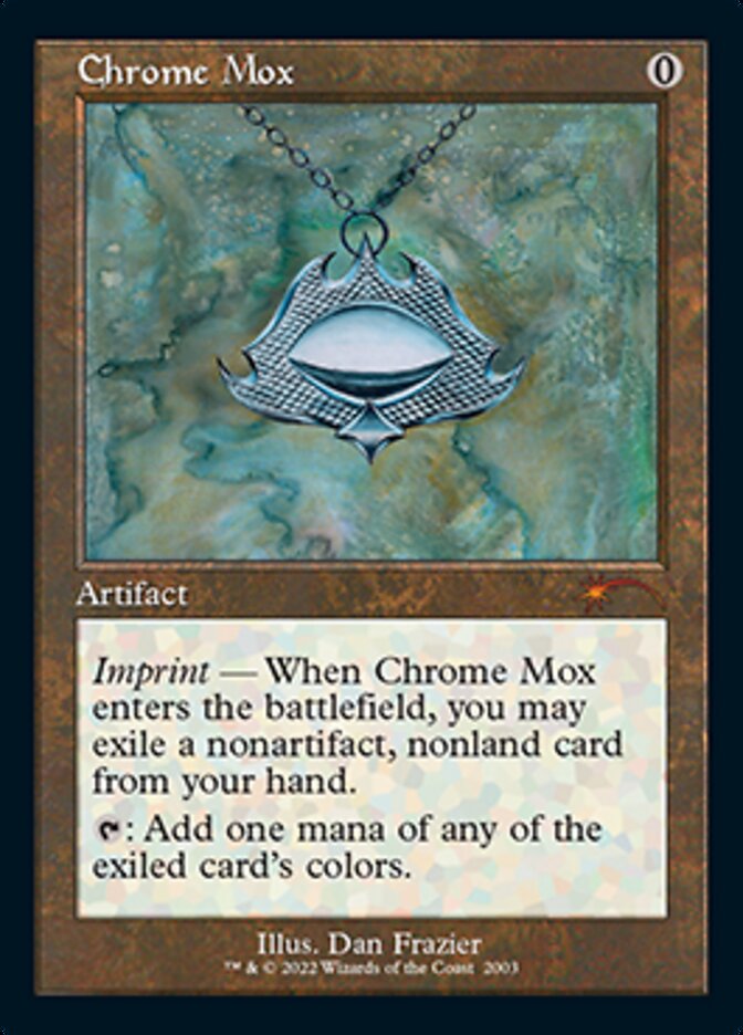 Chrome Mox (Retro) [Secret Lair 30th Anniversary Countdown Kit] | GrognardGamesBatavia