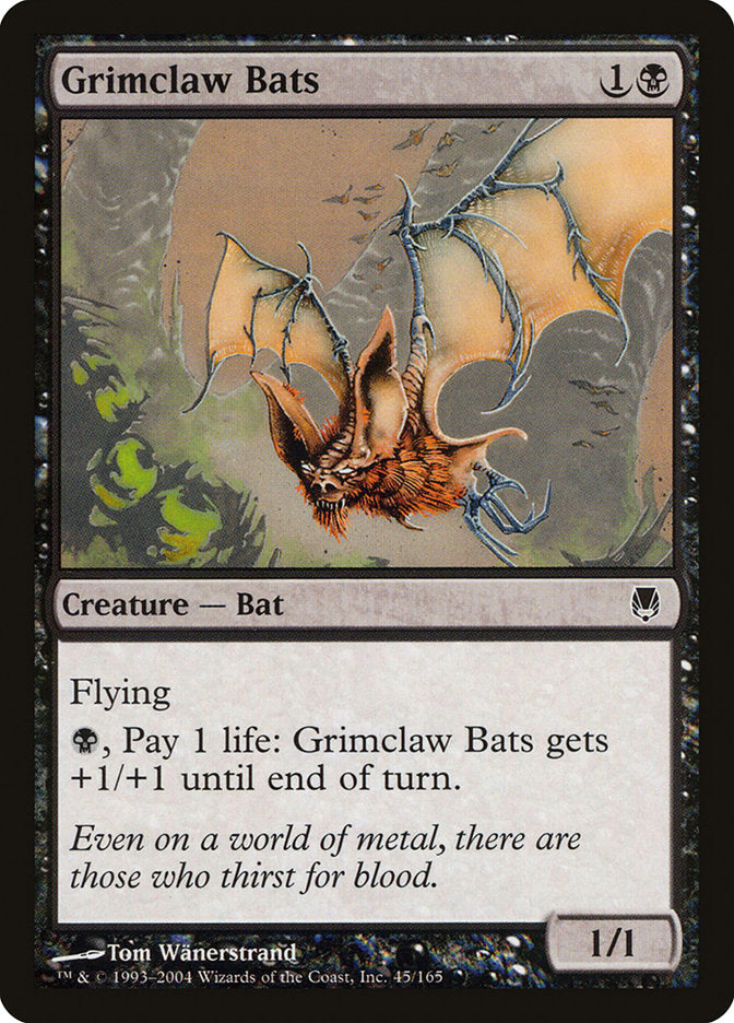 Grimclaw Bats [Darksteel] | GrognardGamesBatavia