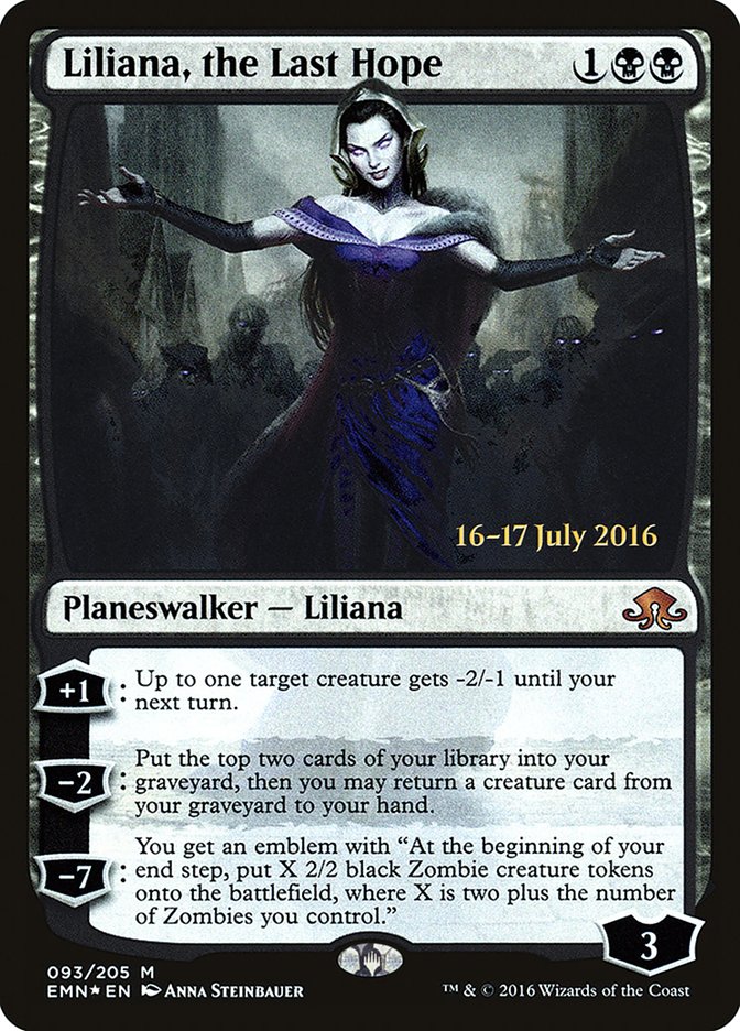 Liliana, the Last Hope [Eldritch Moon Prerelease Promos] | GrognardGamesBatavia