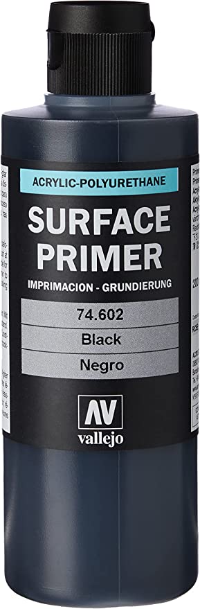 Vallejo - Surface Primer - Black | GrognardGamesBatavia