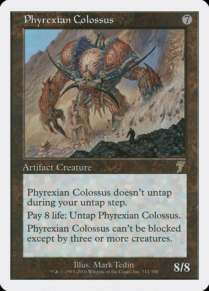 Phyrexian Colossus [Seventh Edition] | GrognardGamesBatavia