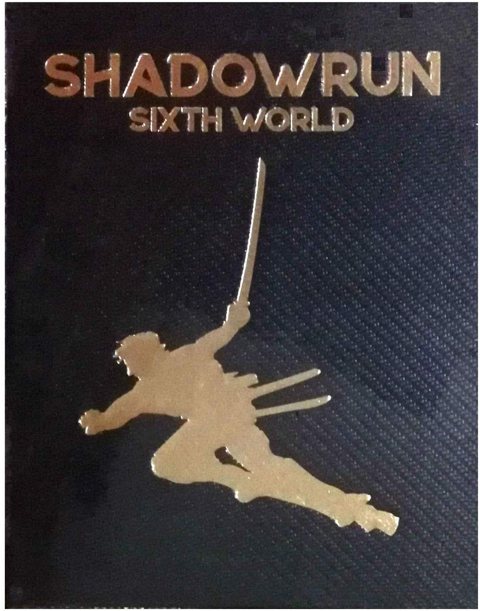 Shadowrun Sixth World RPG Core Rules Limited Edition | GrognardGamesBatavia