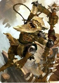 Teeterpeak Ambusher Art Card [Zendikar Rising Art Series] | GrognardGamesBatavia