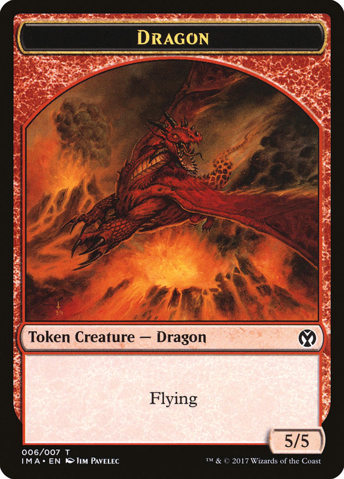 Dragon Token (006/007) [Iconic Masters Tokens] | GrognardGamesBatavia