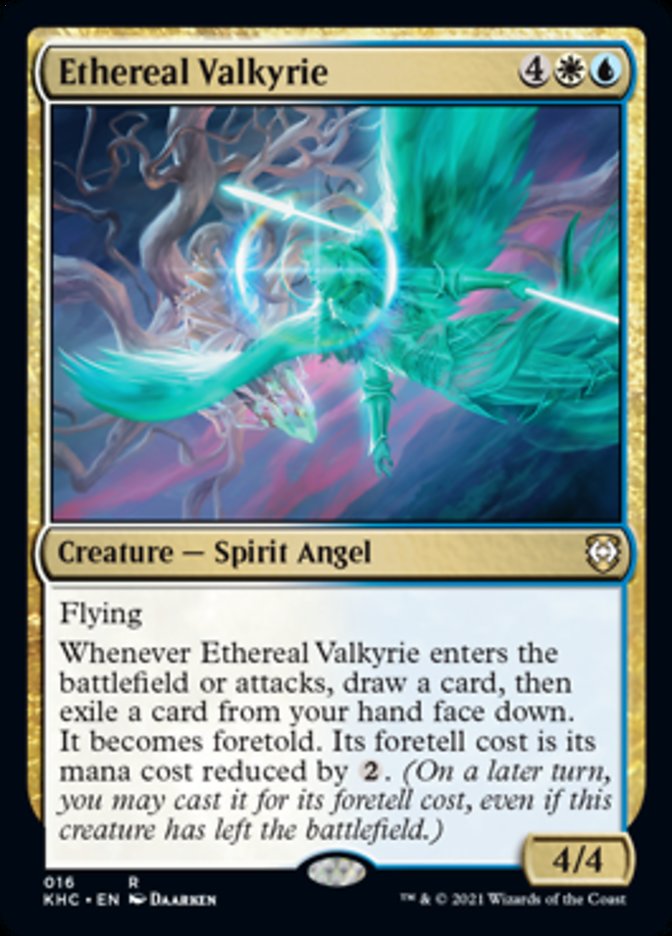 Ethereal Valkyrie [Kaldheim Commander] | GrognardGamesBatavia