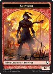 Survivor // Myr (023) Double-Sided Token [Commander 2018 Tokens] | GrognardGamesBatavia