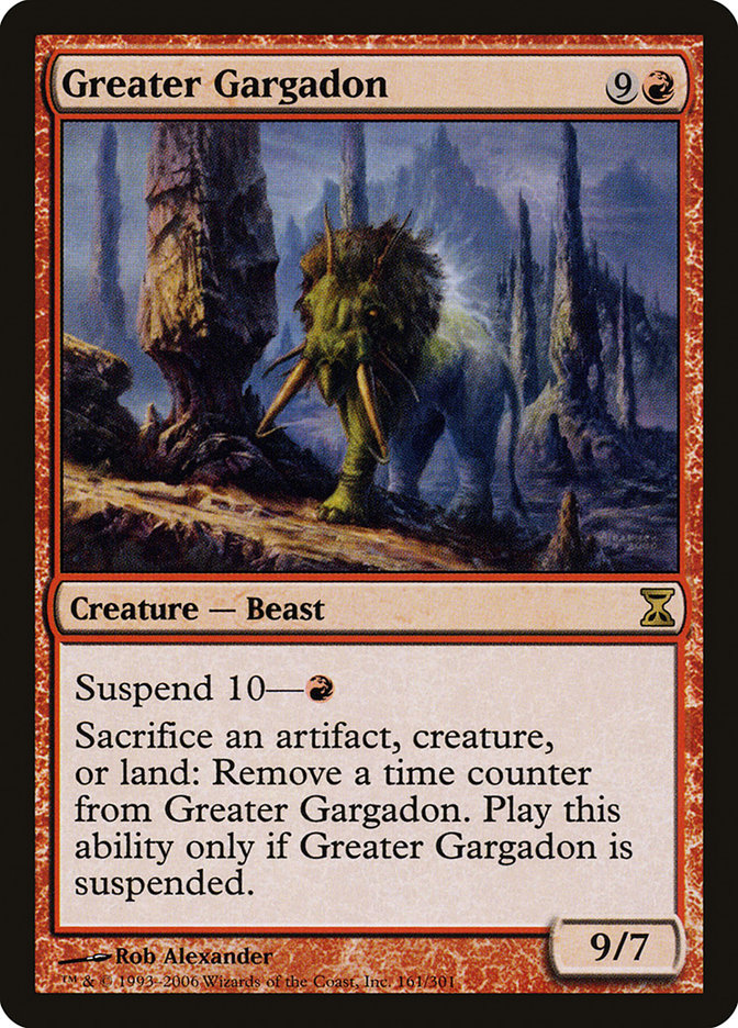 Greater Gargadon [Time Spiral] | GrognardGamesBatavia