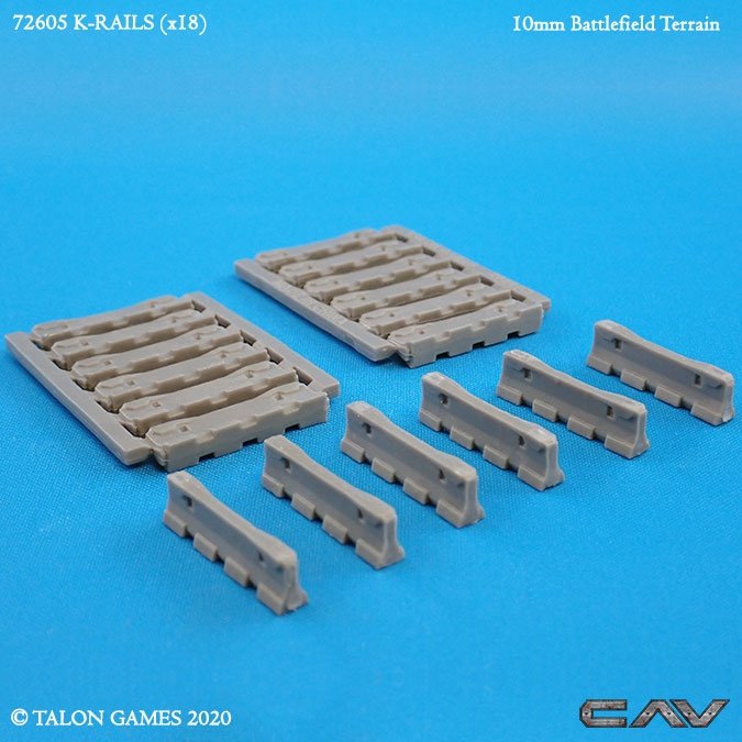 CAV 72605 K-Rails (3) | GrognardGamesBatavia