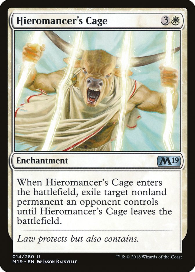 Hieromancer's Cage [Core Set 2019] | GrognardGamesBatavia