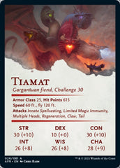 Tiamat Art Card [Dungeons & Dragons: Adventures in the Forgotten Realms Art Series] | GrognardGamesBatavia