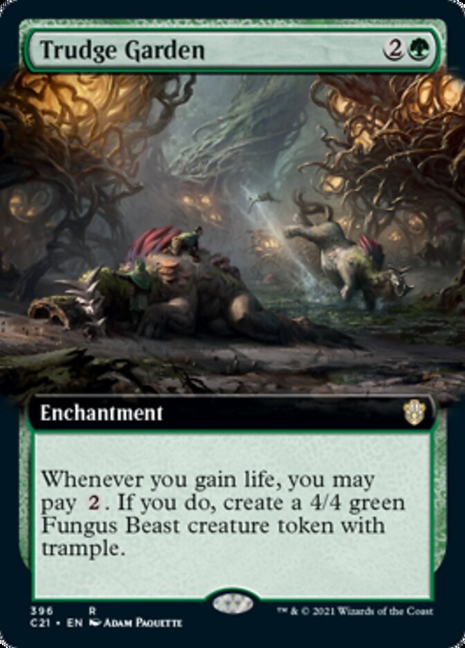 Trudge Garden (Extended Art) [Commander 2021] | GrognardGamesBatavia