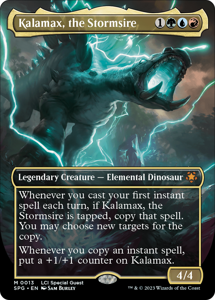 Kalamax, the Stormsire (Borderless) [The Lost Caverns of Ixalan Special Guests] | GrognardGamesBatavia