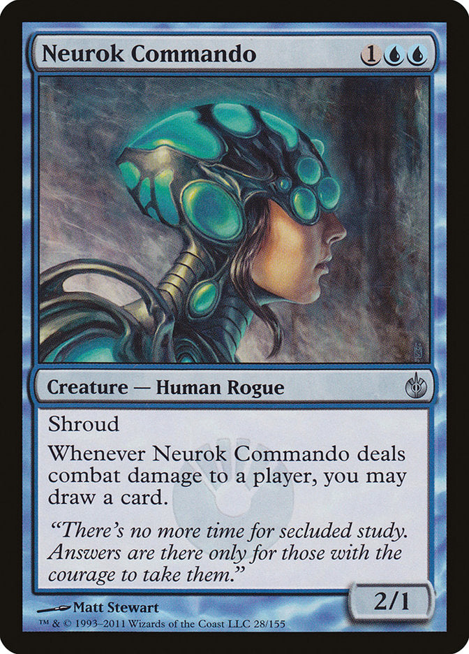 Neurok Commando [Mirrodin Besieged] | GrognardGamesBatavia