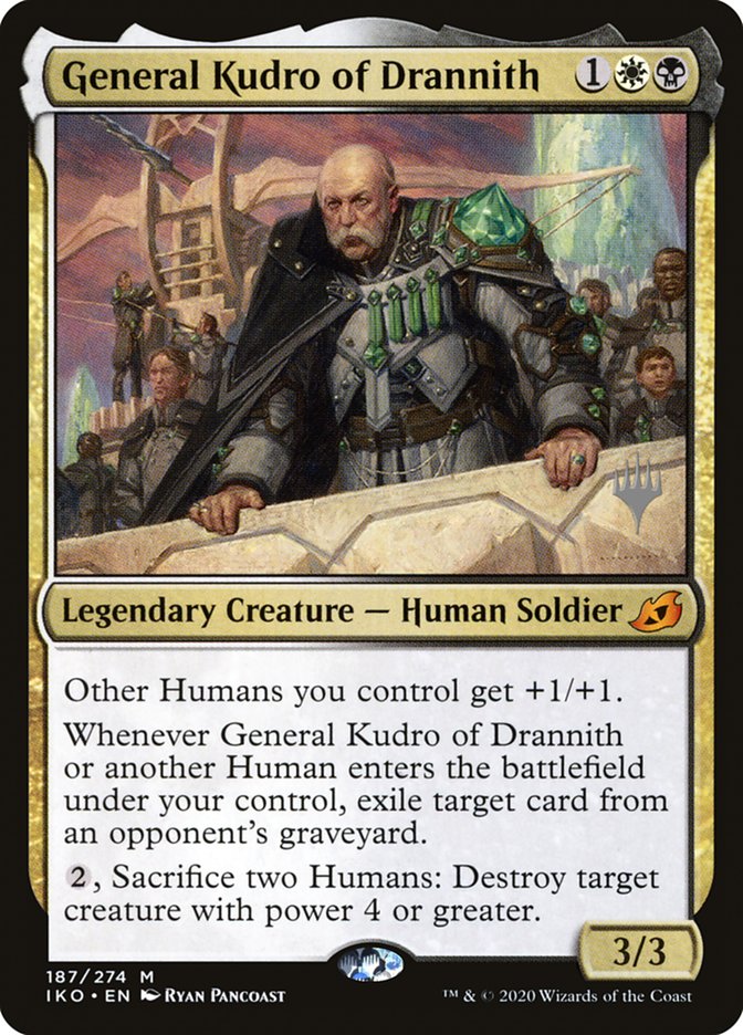 General Kudro of Drannith (Promo Pack) [Ikoria: Lair of Behemoths Promos] | GrognardGamesBatavia