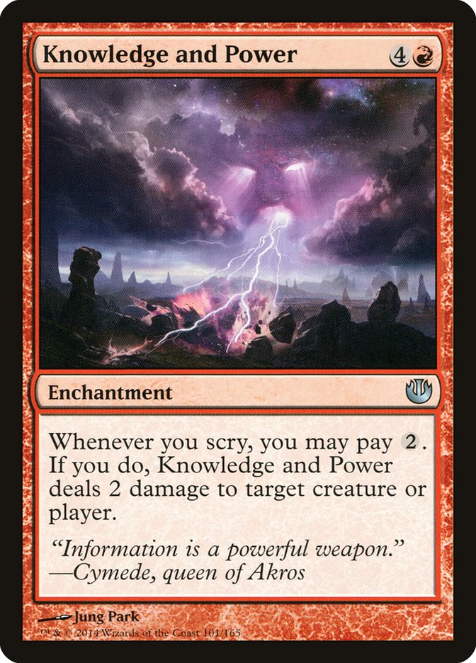 Knowledge and Power [Journey into Nyx] | GrognardGamesBatavia