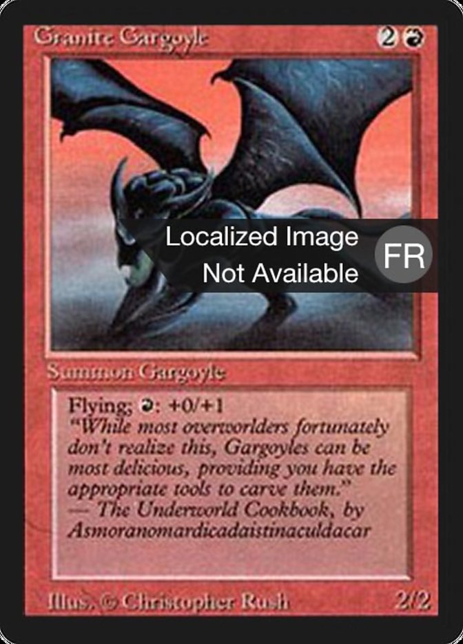 Granite Gargoyle [Foreign Black Border] | GrognardGamesBatavia