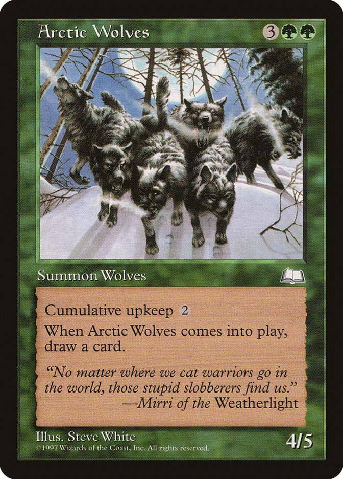 Arctic Wolves [Weatherlight] | GrognardGamesBatavia