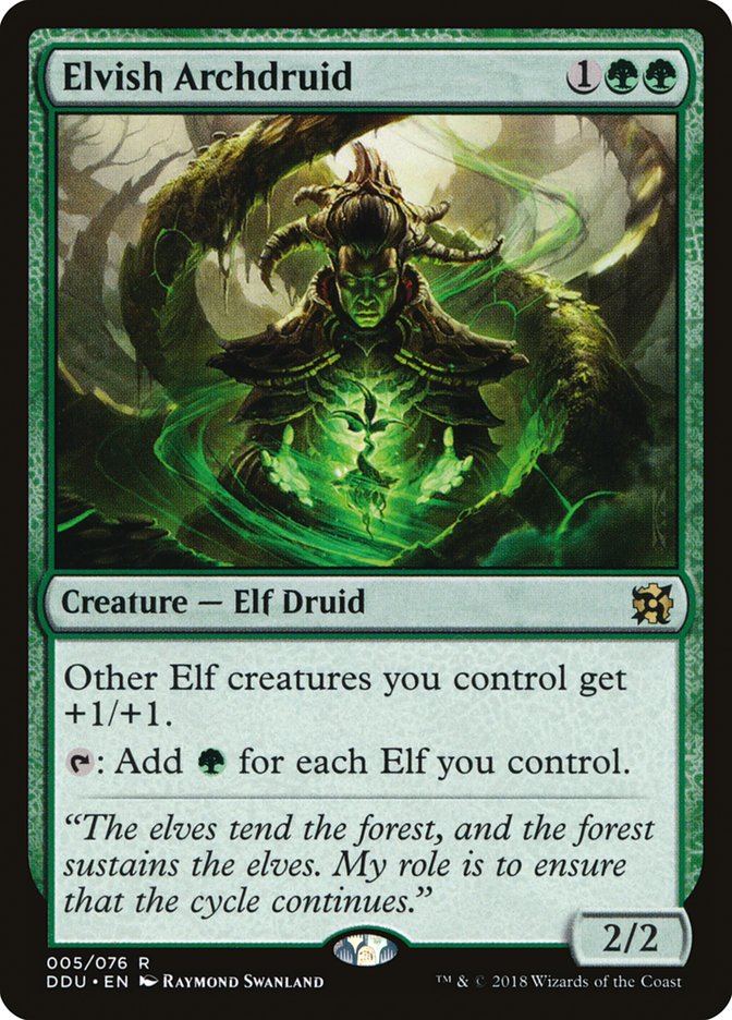 Elvish Archdruid [Duel Decks: Elves vs. Inventors] | GrognardGamesBatavia