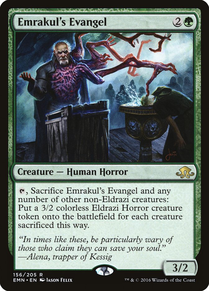 Emrakul's Evangel [Eldritch Moon] | GrognardGamesBatavia