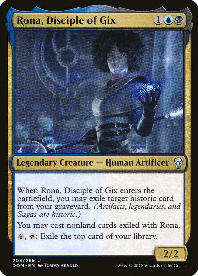 Rona, Disciple of Gix [Dominaria] | GrognardGamesBatavia