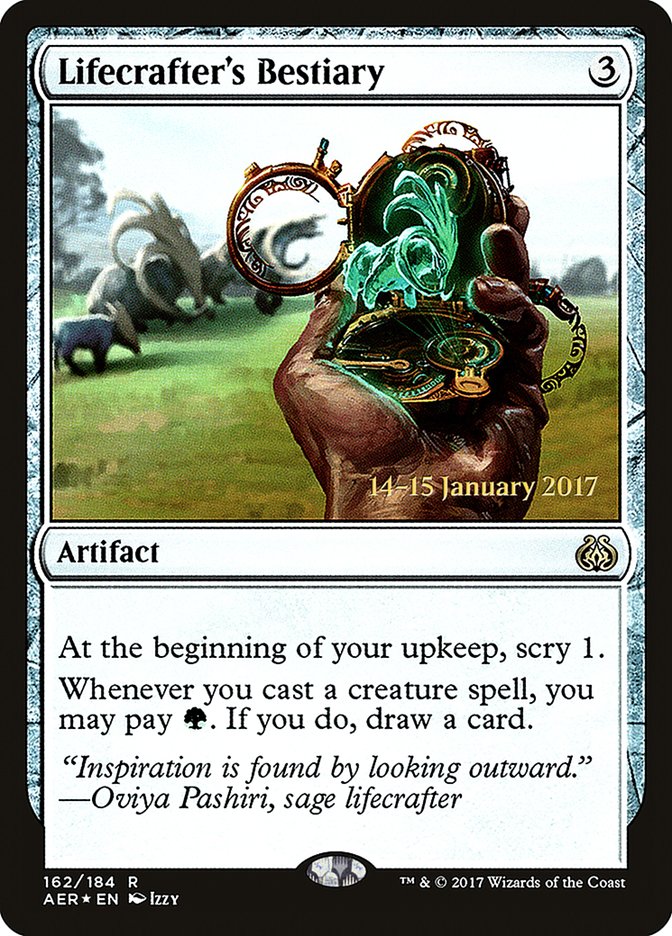 Lifecrafter's Bestiary [Aether Revolt Prerelease Promos] | GrognardGamesBatavia