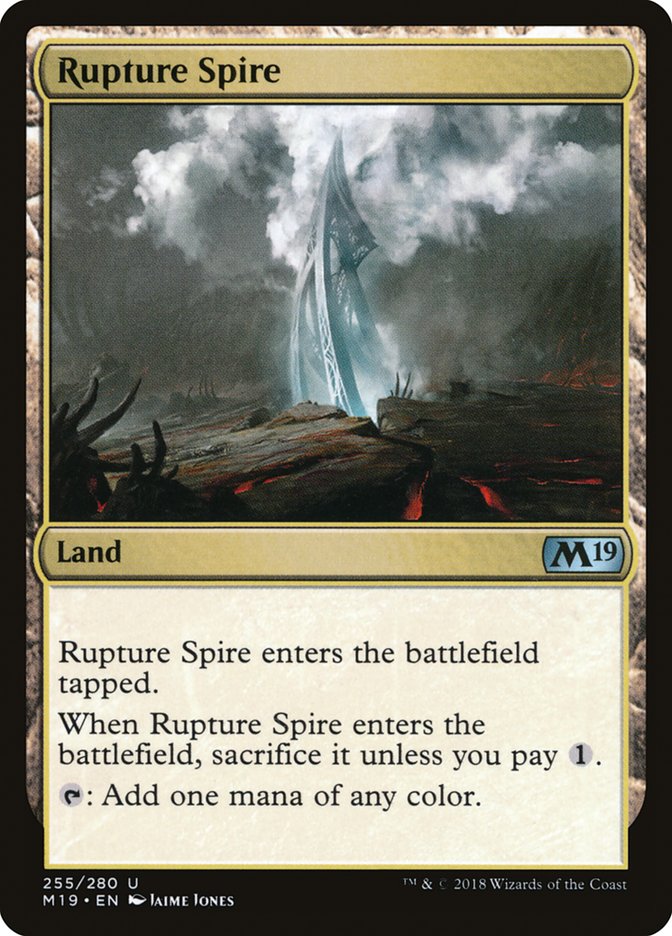 Rupture Spire [Core Set 2019] | GrognardGamesBatavia