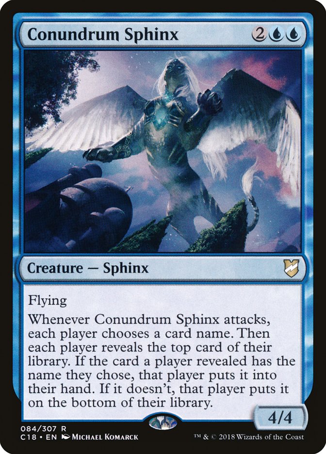 Conundrum Sphinx [Commander 2018] | GrognardGamesBatavia