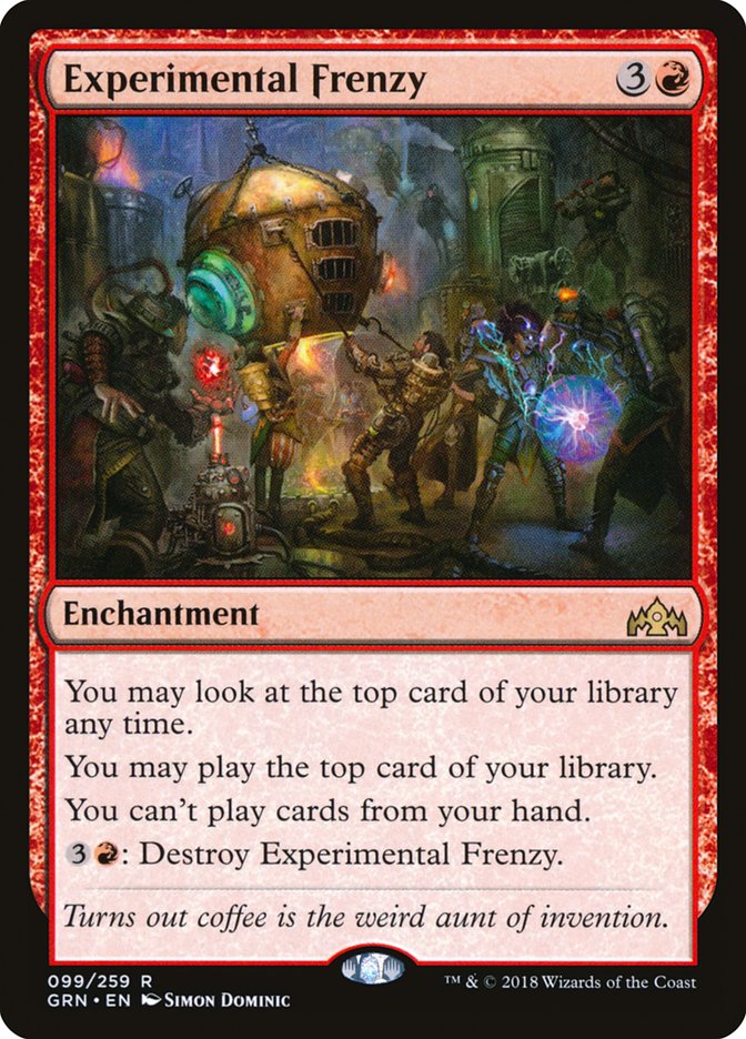 Experimental Frenzy [Guilds of Ravnica] | GrognardGamesBatavia