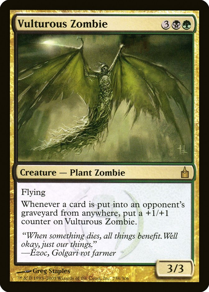 Vulturous Zombie [Ravnica: City of Guilds] | GrognardGamesBatavia